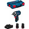 Bosch Avvitatore a massa battente BOSCH GDR 12V-105 (2 x 2,0 Ah + GAL12V-40 + L-Boxx 1