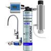 Everpure Depuratore Acqua Filtro Everpure 4CBC, Contalitri, Sterilizzatore 6 W, Rubinetto