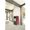 King STUFA PELLET KING 14 IDRO KW14 BORDEAUX POTENZA TERMICA 13,8KW COD.17367
