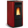 Nordica-Extraflame STUFA PELLET VENTILATA A+ 6.5KW KETTY 5.0 BORDEAUX- 5 STELLE COD.509980
