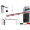 PROTECO Barriera automatica stradale con asta fino a 6 metri staffa e telecomando Protec