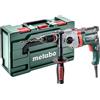 Metabo Trapano con Percussione 1300W METABO Reversibile Avvitatore Kit SBEV 1300-2