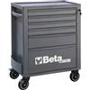 Beta Tools Cassettiera carrello porta attrezzi Beta RSC24 6-A antracite 6 tiretti