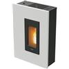 Pegaso STUFA A PELLET PEGASO MADISON 5 5KW SLIM 125 MC COLORE BIANCO CON VENTILAZIONE