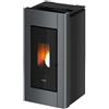 CADEL Stufa a pellet prince3 11kw Cadel Ventilata Titanium per 98mq