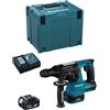 Makita Tassellatore MAKITA DHR243RTJ1 (1 x 5,0 Ah + DC18RC + MAKPAC 4)