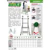 FACAL SCALA UNIVERSALE EURO BRIKO ALLUMINIO FACAL TELESCOPICA VARIE MISURE ALTEZZA