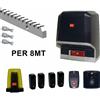 BFT KIT ICARO ULTRA AC A2000 COMPLETO CANCELLO SCORREVOLE 2000KG 220V ML086