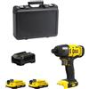 Stanley Avvitatore a Impulsi STANLEY FatMax SFMCF800D2K (2 x 2,0 Ah + Caricabatteria + V