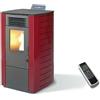 King STUFA PELLET VENTILATA 8.7KW KING 118 BORDEAUX COD.9807