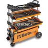 Beta Carrello mobile portautensili Beta Tools C27S orange richiudibile trasportabile