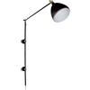 Piantana da parete snodabile in ferro battuto e ottone 1 luce BGA 2899/PPT