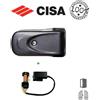Cisa Kit elettroserratura Cisa Elettrika senza pulsante art. 1A721 c/ Modulo Booster