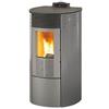 Generico STUFA PELLET VENTIL 8.7KW KING ROUND12 ANTRACITE