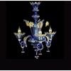 mondoluce LAMPADARIO 3 LUCI MURANO DI VENEZIA ORIGINALE CON GARANZIA MADE IN ITALY 7437/3