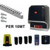 BFT KIT ICARO ULTRA AC A2000 COMPLETO CANCELLO SCORREVOLE 2000KG 220V ML087