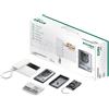 ELVOX KIT VIDEOCITOFONO ELVOX MONOFAMILIARE TAB K7549.R A COLORI KIT VILLA ELVOX