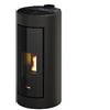 Cadel Stufa A Pellet Ad Aria Cadel Shell 9 Up Antracite - Uscita Fumi Superiore