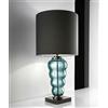 Mondoluce Lume grande moderno in vetro murano soffiato verde luxury m127