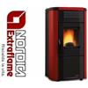 Nordica STUFA A PELLET NORDICA EXTRAFLAME VIVIANA EVO PLUS 10 KW CANALIZZATA BORDEAUX