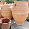 FratelliVagnoni Orcio anfora bocca larga in terracotta cm 120 o 100 originale arredo giardino