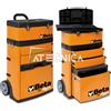 Beta Tools Trolley carrello Beta Tools C41H O cassettiera portautensili a 2 moduli arancio