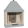 Marsi Camin Camino A Legna In Refrattario Aperto Prefabbricato 113X60X150H M 110 Marsicamin