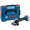Bosch Smerigliatrice a Batteria Bosch GWS 18V-7 Brushless 125mm con Valigetta, senza K