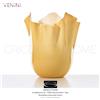 Venini - Vaso Fazzoletto 700.02 Giallo Ambra H 24 cm/inch 9.44 da Rivenditore