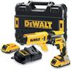 DEWALT Kit avvitatore cartongesso con caricatore DEWALT DCF620D2K-QW 18V 2x2Ah+Tstak