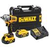 DEWALT Set avvitatore ad impulsi da 1/2 812Nm DEWALT DCF891P2T-QW 18V 2x 5Ah+Tstak