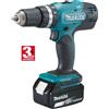 Makita Trapano Avvitatore con Percussione 2 Batterie 18V 3.0Ah MAKITA 42Nm DHP453RFE