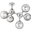 Ideal Lux NODI PL5 CROMO Mod. 200484 Lampada Da Soffitto 5 Luci