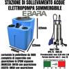 EBARA VASCA STAZIONE DI SOLLEVAMENTO ACQUE D-TANK 100E E POMPA EBARA RIGHT 75-100MA