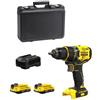 Stanley Trapano Avvitatore STANLEY FatMax SFMCD720D2K (2 x 2,0 Ah + Caricabatteria + Val