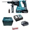 Makita TASSELLATORE MAKITA SDSPLUS A BATTERIA 18V 5,0Ah AL LITIO MOD. DHR243RTJ