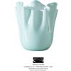 Venini - Vaso Fazzoletto 700.02 Verde Rio H 24 cm - Rivenditore Autorizzato