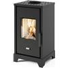 Punto Fuoco Stufa legna 6kW LELA Black 5 stelle 9016052900