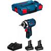 Bosch Avvitatore a massa battente BOSCH GDR 12V-105 (2 x 6,0 Ah + GAL12V-40 + L-Boxx 1