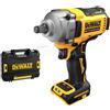 DEWALT Avvitatore ad impulsi da 1/2 812Nm DEWALT DCF891NT-XJ 18V solo corpo + valigia