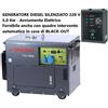 PRAMAC GENERATORE PMD 5000 S 5000 watt (406 cc) Diesel SILENZIATO