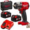 Milwaukee AVVITATORE IMPULSI 18V FUEL 1/2" F 745NM 2 BATT 5AH VALIGIA M18FMTIW2F12-502X