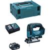 Makita Seghetto Alternativo MAKITA DJV182RTJ1 (1 x 5,0 Ah + DC18RC + MAKPAC 2)