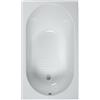 Aqualife Vasca da bagno rettangolare acrilico 105X70 120x70 Virgilia AQUALIFE Made Italy