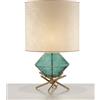 Mondoluce Lume grande moderno in vetro murano verde luxury m137