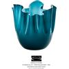 Venini - Vaso Fazzoletto Orizzonte/Acquamare - h cm 24 cod. 700.02 Rivenditore