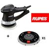 RUPES ER05TE LEVIGATRICI LEVIGATRICE ROTORBITALE + 1 PLATORELLO RICAMBIO 450 W