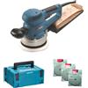 Makita LEVIGATRICE ORBITALE MAKITA BO6030JX 150 MM. CON VALIGETTA E 30 DISCHI ABRASIVI