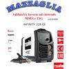 TELWIN INFINITY 228 CE 230V SALDATRICE INVERTER ELETTRODO MMA E TIG + ACCESSORI
