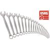 USAG 285 SE26 SERIE SET 26 CHIAVI COMBINATE FISSA E STELLA DALLA 6 ALLA 32 PROF
